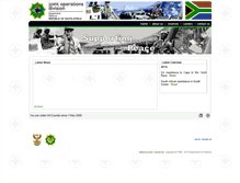 Tablet Screenshot of jops.mil.za